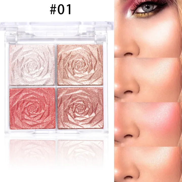 Rose%20Diamond%20Highlighter%20Powder%20Palette%20Glitter%20Face%20Contour%20Brighten%20Makeup%20Shimmer%20Illuminate%20High%20Light%20Cosmetic%204%20Colors%20-%20Image%202