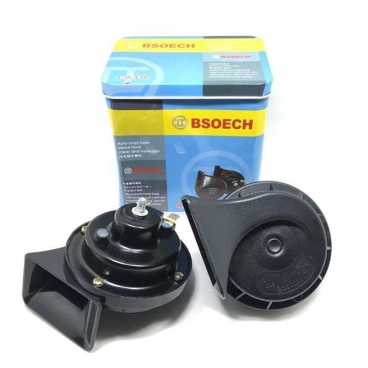 Bseoch Horn 12V Car Bike Three Wheel Universal Waterproof Horn Pop Paap Sound High Power