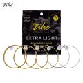 LeiyanFashion ZIKO ( .010 ~ .050) Acoustic Guitar String Set Murah Original | Dawai Senar Tali Gitar Akustik + Guitar Pick Accessories Set Original | 吉他弦配件. 
