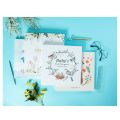 Baby Memory Book Scrapbook Photo Album Pregnancy Diary Cute Animal Keepsake Record Growth Journal Hand Account Easy to Use D. 