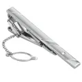 【BestGO】Men Practical Silver Stainless Steel Tone Simple Necktie Tie Bar Clasp Clip Pins - intl. 