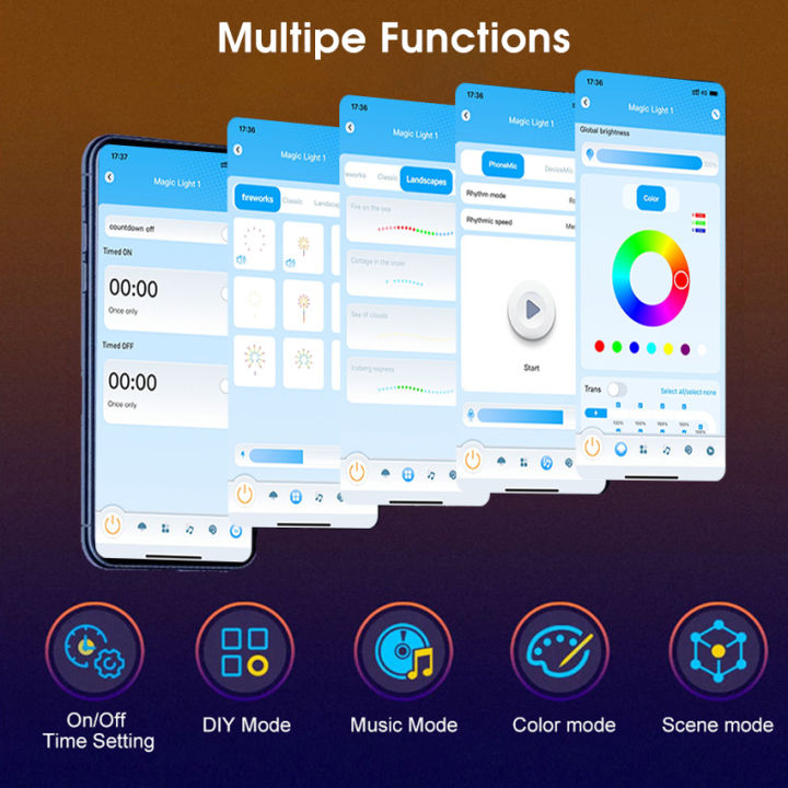 MAYTTO%20LED%20Strip%20Lights%20Dream%20Color%20Lamp%20Christmas%20Lights%205050%20RGB%20Strip%20Lights%20Smart%20Flexible%20LED%20Firework%20Lights%20Simulated%20Fireworks%20Sound%20%20%20Music%20Sound%20Sync%20Lights%20with%20APP%20Remote%20Control%20-%20Image%208