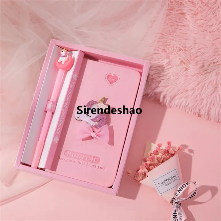 Sirendeshao%20dairy%20books%20for%20girls%20Kawaii%20Unicorn%20Notebook%20Set%20For%20Girls%20Cute%20Notebook%20Diary%20Book%20Stationery%20Set%20For%20Kids%20Writing%20School%20Office%20Stationery%20Supplies%20Fashion%20-%20Image%204