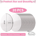 20 Pcs Cake Boards Cardboard Cake Rounds Cake Base for Cake DIY, Dessert and Crafts Display for Baking, Cake DIY, Dessert and Crafting 12inch. 