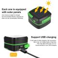XIAOMI Camping Lantern Solar USB Rechargeable Lamp Outdoor Hiking LED Emergency Light Portable Foldable Lantern Flashlight Torch. 