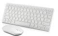 2.4G Wireless Keyboard  Portable Keyboard Mouse Combo Mini Keyboard and Mouse Set. 