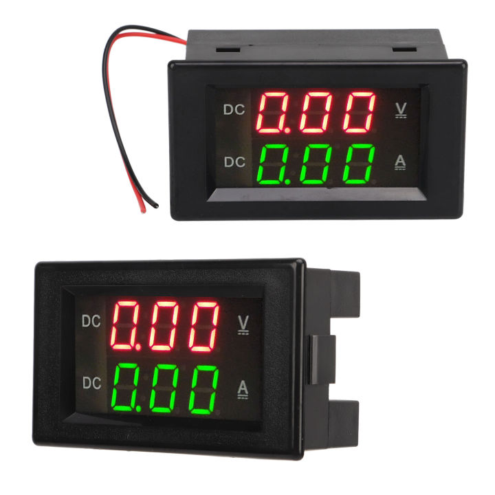 Current Display Voltage Current Display Meter LED Digital Voltmeter Ammeter Same Screen ...