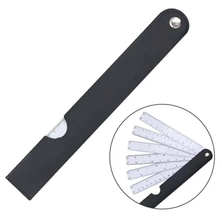 Salmo Fan Ruler Interior Design 5 Blades Fan Shape Scale Ruler Drawing Tools Multiscale ...