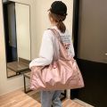 Portable Fitness Bag Women's Luggage Shoulder Dance Bag Yoga Storage Large Capacity Travel Bag Independent Waterproof Shoe Bag. 