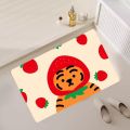 Cartoon M-MUZIK T-TIGER Floor Mat Bedroom Kitchen Door Bath House Super Absorbent Foot Non-slip. 
