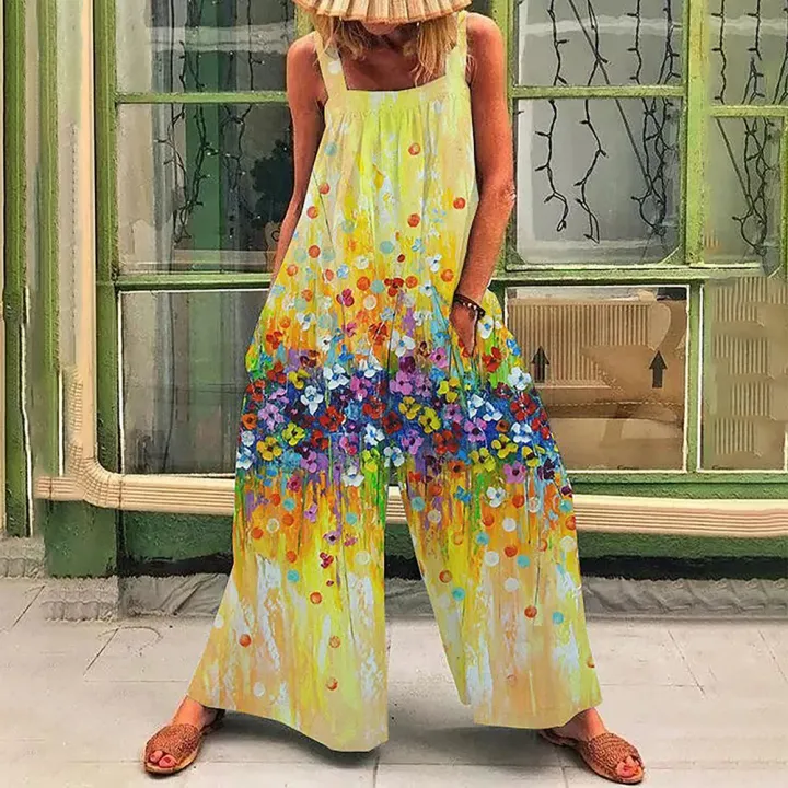 Yfashion%20Women%20Cotton%20Jumpsuit%20Fashion%20Printing%20Boat%20Collar%20Sleeveless%20Strap%20Rompers%20Loose%20Wide-leg%20Jumpsuits%20color%20-%20Image%206