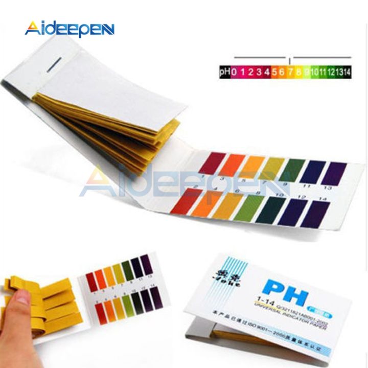 80 Strips/pack PH Test Meters Indicator Paper Full PH Meter PH Controller PH Value 114 Litmus