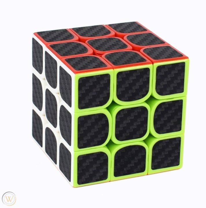 3x3x3%20Carbon%20Fiber%20Sticker%20Rubik%20Cube%20-%203%20by%203%20Smooth%20Rubik%20Magic%20Cube%20by%20ZinZen%20-%20Image%203