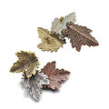 Women Vintage Maple Leaf Brooch Gold Silver Plated Brooches Pins Dance Party. 