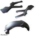 Yamaha FZ Rear Mud Cover Fender - Full Set. 