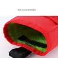 SptrryPet Dog Puppy Training Snacks Bait Pet Bag Obedience Training Bag Food Bag Snack Reward W-Aist Bag Red. 