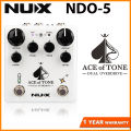 NUX NDO-5 Ace Of Tone Dual Overdrive Guitar Effects Pedal. 