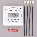 timer 220V 110V 24V 12V CN101A Digital LCD wer Timer Programmable Time Switch Relay 16A  CN101. 