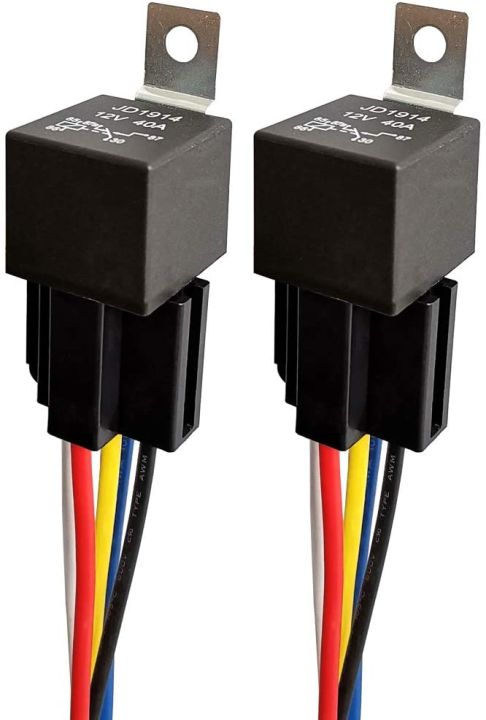 JD1915 Relay 4Pin 12V 40A Automotive Security Power Plug Relay