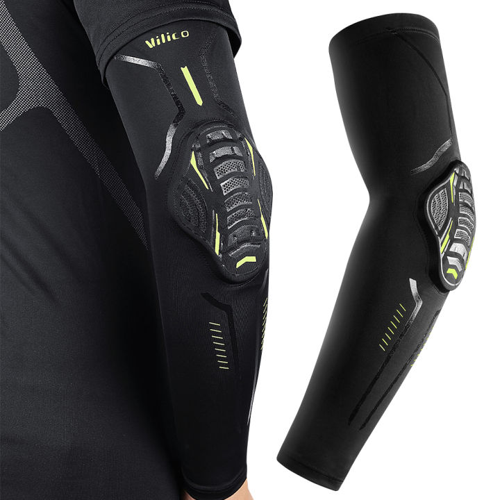 Basketball Elbow Pads Anti-Collision Volleyball Sleeves Protector Wear-Resistant Protective Elbow Guard for Sports Training