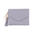 1Pc Short Tassel Wallet Women Fashion Purse Mini Coin Purse Female Money Pocket Small Card Holder Bag Girl Clutch Bag. 