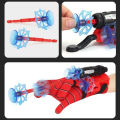 Lumina Spider Gloves Man Web Launcher for Kids Spider Kids Plastic Cosplay Glove Hero Movie Wrist Toy Set Funny Decorate Children Funny Educational Toys. 
