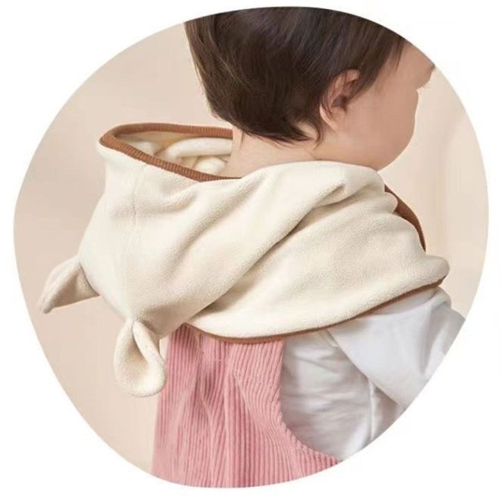 Warm%20Cute%20Ears%20Baby%20Hat%20Scarf%20Set%20Integrated%20Windproof%20Ear%20Protection%20Hat%20Polar%20Fleece%20Coldproof%20Newborn%20Beanie%20Caps%20Gift%20-%20Image%206