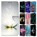 Flip Leather Case For Huawei P20 30 NOVA 3E 4E Magi C5 lite Pro 3D Wallet For Honor 90 8A Y6 x40 10i 20i P Smart 2019 Magnetic. 