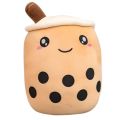 9" 24CM Cute Stuffed Bubble Plushie Hugging Tea Cup Plushie Toy Kawaii Milk Tea Plushie Pillow Gifts for Girl, Boy, and Friends Valentine's Day Christmas. 