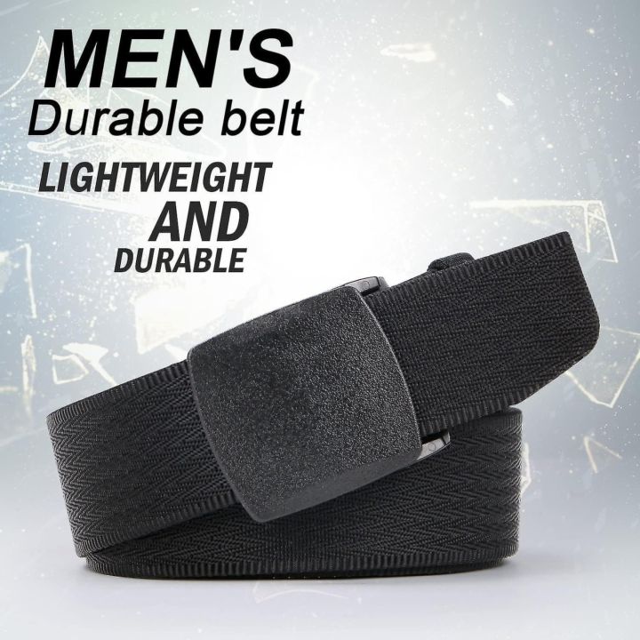 Nylon Miltary Tactical Men Belt Webbing Canvas Outdoor Adjustable Web Belt