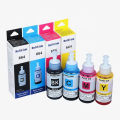 INK-TANK 664 T664 T6641 - T6644 Compatible Color Bulk Water Based Bottle Tintas Refill Dye Ink For Epson L130 L120 L220 Printer. 
