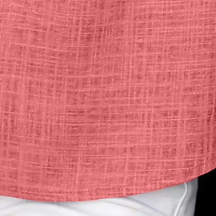 bellylady%20Women%20Cotton%20Plus%20Size%20Blouse%20Summer%20Short%20Sleeves%20V%20Neck%20T-shirt%20Casual%20Cotton%20Linen%20Loose%20Tops%20-%20Image%204