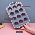 Silicone Silicone Muffin Pan 1-Pack Cupcake Baking Pan Muffin Tray for Home Baking Professional Kitchen Bakery Supplies DIY Desserts Culinary Enthusiasts. 