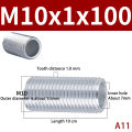 10Pcs Lamp Tooth Tube Metal M10 Hollow Threaded Tube Galvanized Led Lamp Head Chandelier Link Fixed Base Support Rod Phantom Store. 