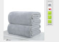 【BestGO】50x70cm Super Soft Warm Solid Warm Micro Plush Fleece Blanket Throw Bedding Travel Blanket Bedspread Plush Cover. 