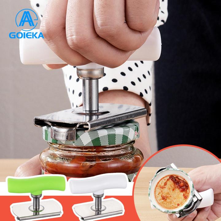 GOIKEA Jar Opener Labor-saving Handheld Can Lid Opener Canned Food ...