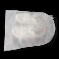 5/25/50PCS Dust Proof Shoe Bag Drawstring Shoe Storage Bag Non Woven Fabric Handbag White Shoe Covers for Travel. 