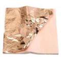Panda Online 100PCS Sheets Gold Silver Copper Leaf Foil Paper 14x14cm For Gilding Craft Decor. 