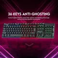 FANTECH K614L FIGHTER III Gaming Keyboard. 