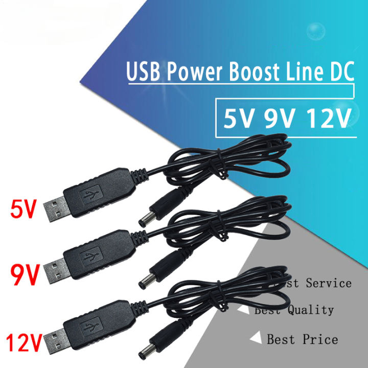 Cavo Adattatore Reland Sun USB Power Boost, Da 5V A 9V/12V 1A, Connettore 2.1x5.5mm