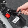 ROCKBROS Bicycle Hard Shell Upper Tube Bag 1L Big Capacity Wear-Resistant Anti-Shock Handheld Portable Bike Upper Bag Road Bike MTB Bike Accessories. 