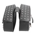 Motorcycle Saddlebag Secure Side Luggage Bag for Motorbike. 