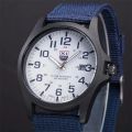 XINEW Watch Fashion Men Sports Watches Men Canvas Strap Watches Military Quartz Wrist Watch horloge heren erkek kol saat 2022. 