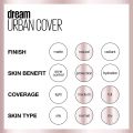 Maybelline Dream Urban Cover Flawless Coverage Foundation Makeup, SPF 40 30ML. 