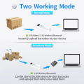 Barcode Reader 2D Portable Courier Scanner Bluetooth Wireless for 2D Barcode Reader. 