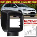 ABS Front Bumper Lower Grille Grill Sensor Cover for-Golf MK7. 