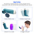 Portable Inhaler Cup Universal Nebulizer Spacer Mist Storage Tank Atomizer Asthma Spacer Chamber Children Adult Medical Device. 