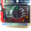 Electric Analog Multimeter Multitester Portable Voltmeter Ammeter AC / DC Voltage Current OHM Multi Meter Tester. 