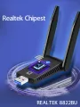 Dual Band WiFi Adapter 1300Mbps With Bluetooth 5.0 USB 3.0 Dual Band 2.4G/5Ghz Wifi Adapter Bluetooth Adapter wi-fi adapter wifi adapter 2 in one wifi adapter Wifi Dongle WIFI Dongle Wireless Wifi Adapter Network Adapter. 