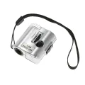 60X Mini Microscope Jeweler Loupe Lens Illuminated Magnifier Glass with LED UV Light. 